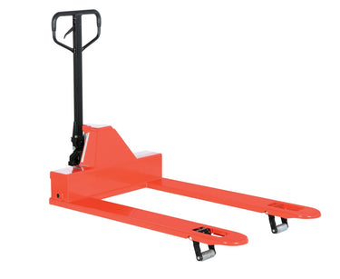 Steel (Quantity 6) Low Profile Pallet Truck 63 In. x 33 In. x 48 In. 4000 Lb. Capacity Red
